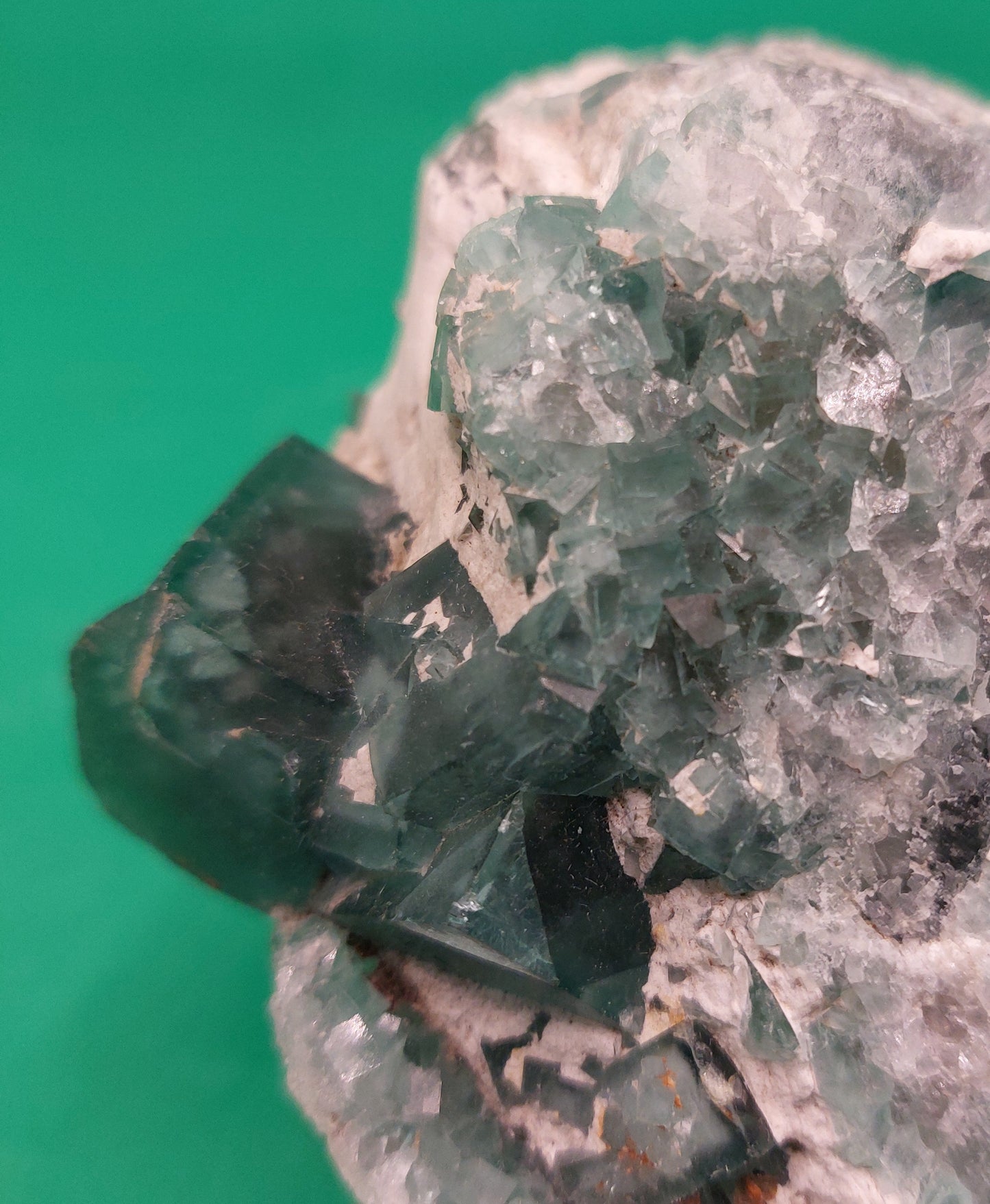 Fluorite cluster