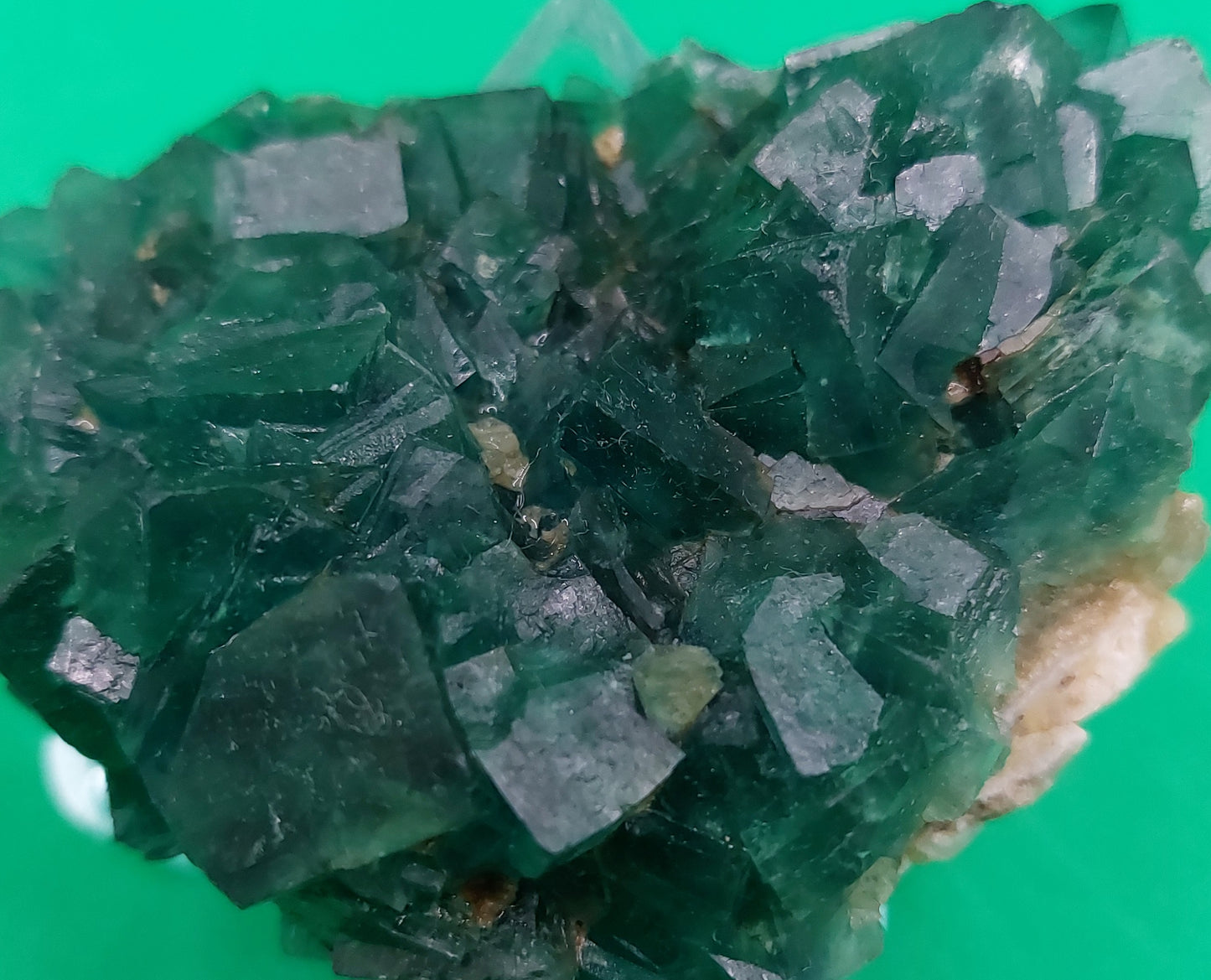 Fluorite cluster