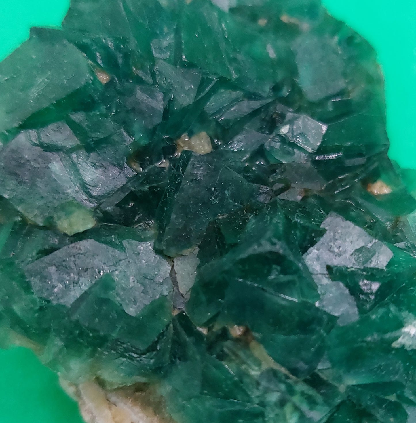 Fluorite cluster