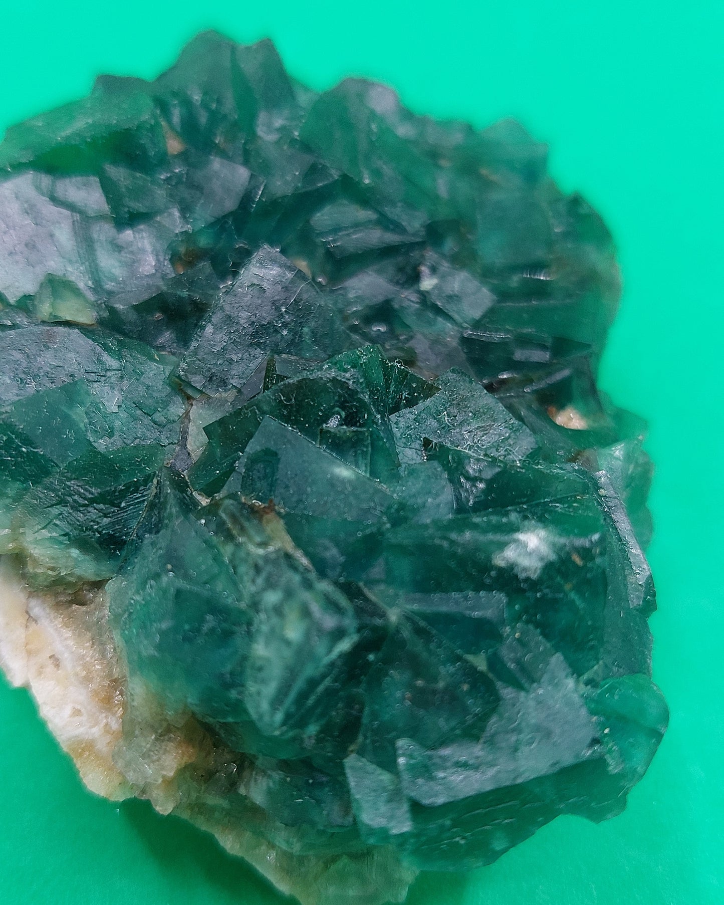 Fluorite cluster