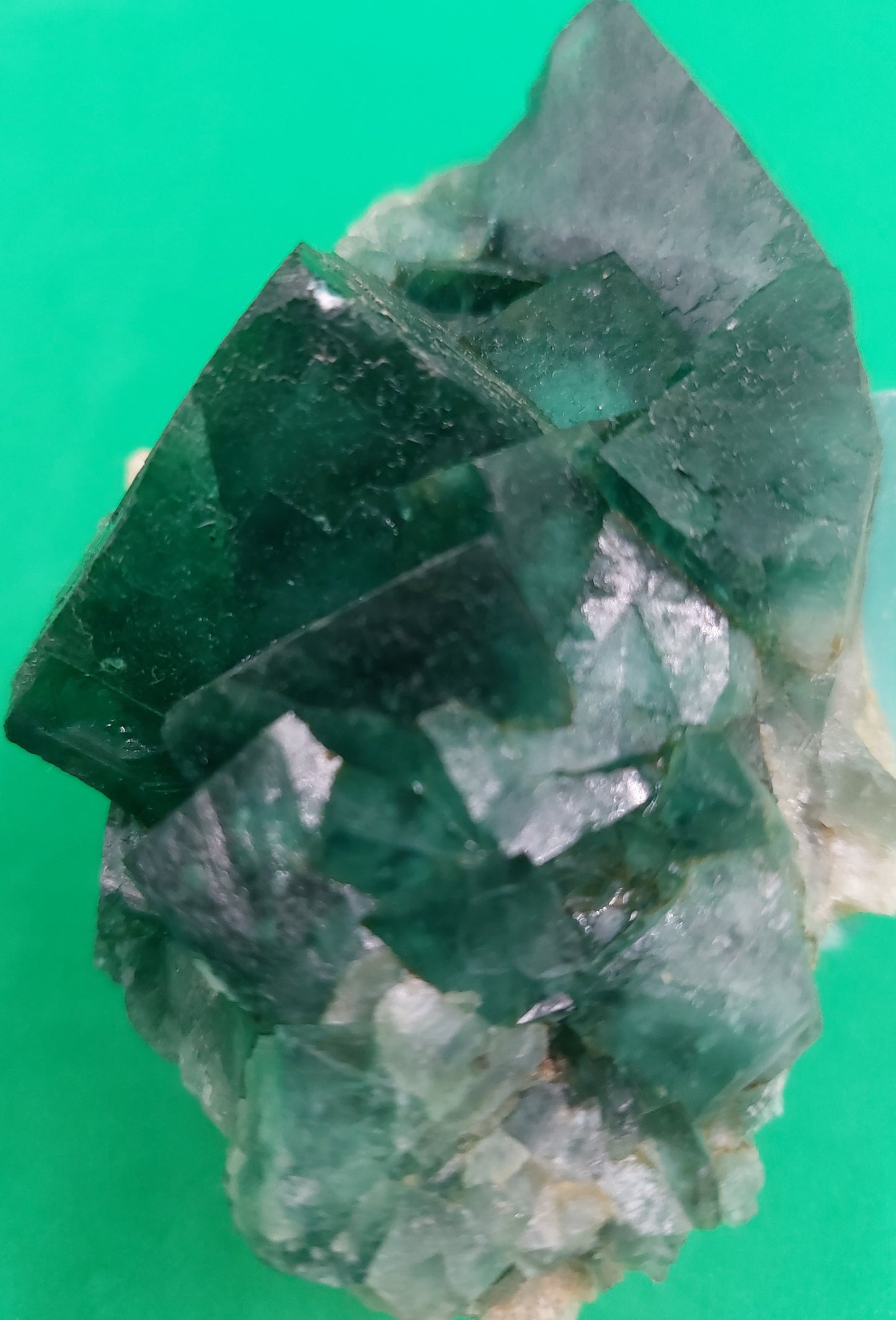 Fluorite cluster