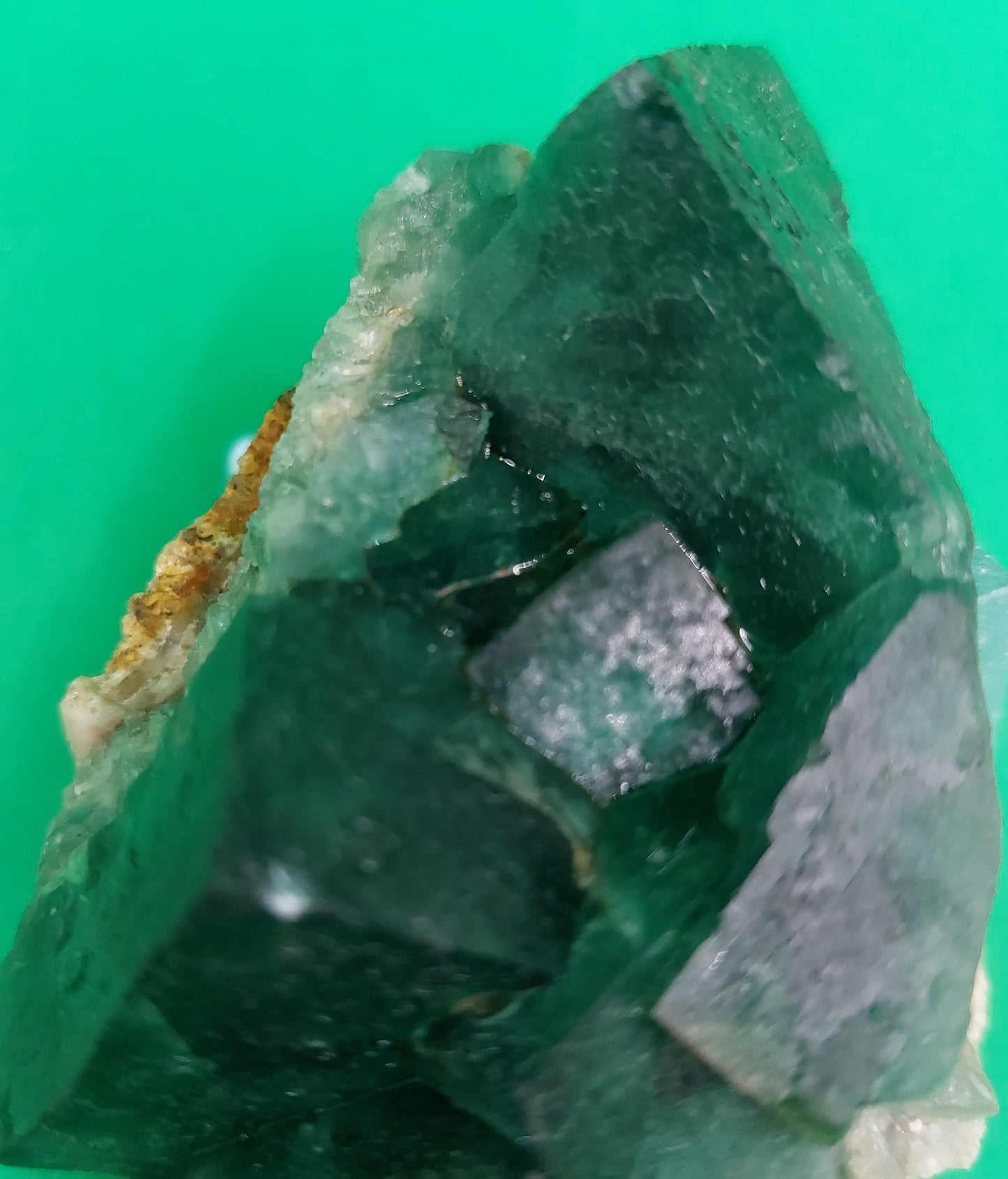 Fluorite cluster
