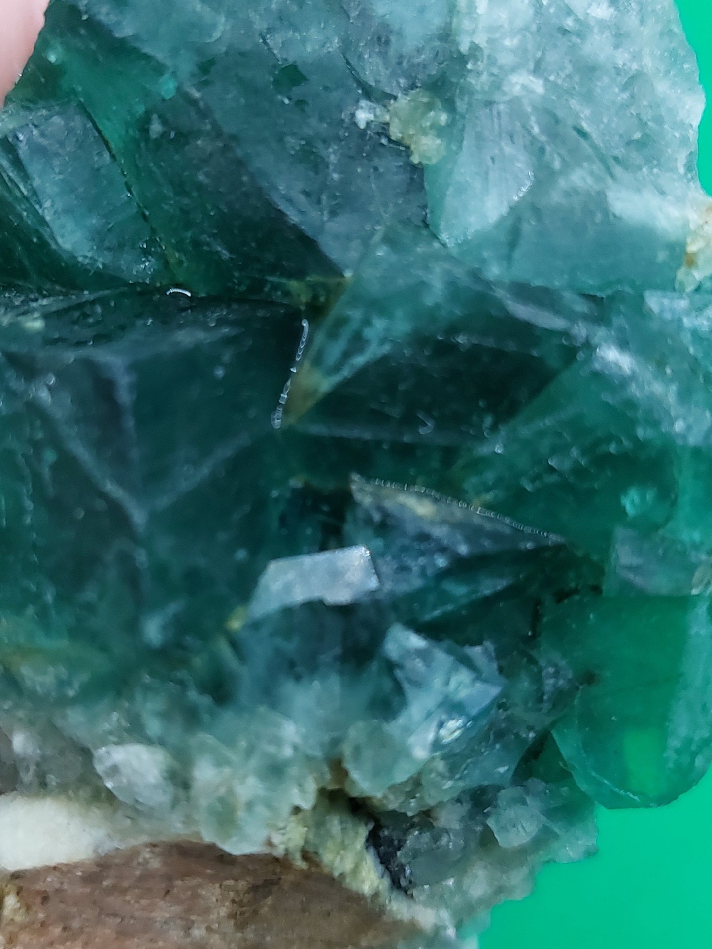 Fluorite cluster