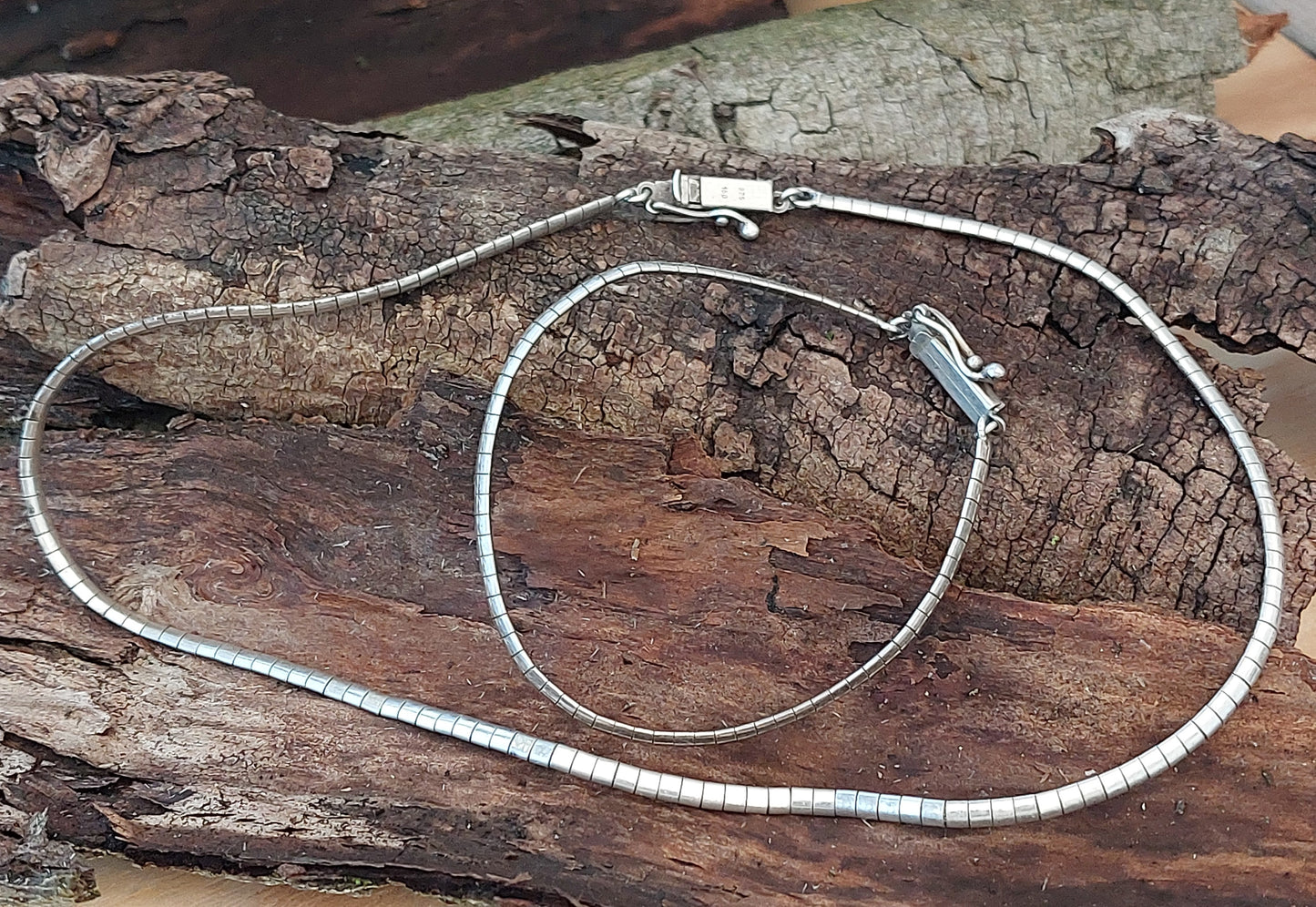 Vintage sterling sølvarmbånd "Omega"