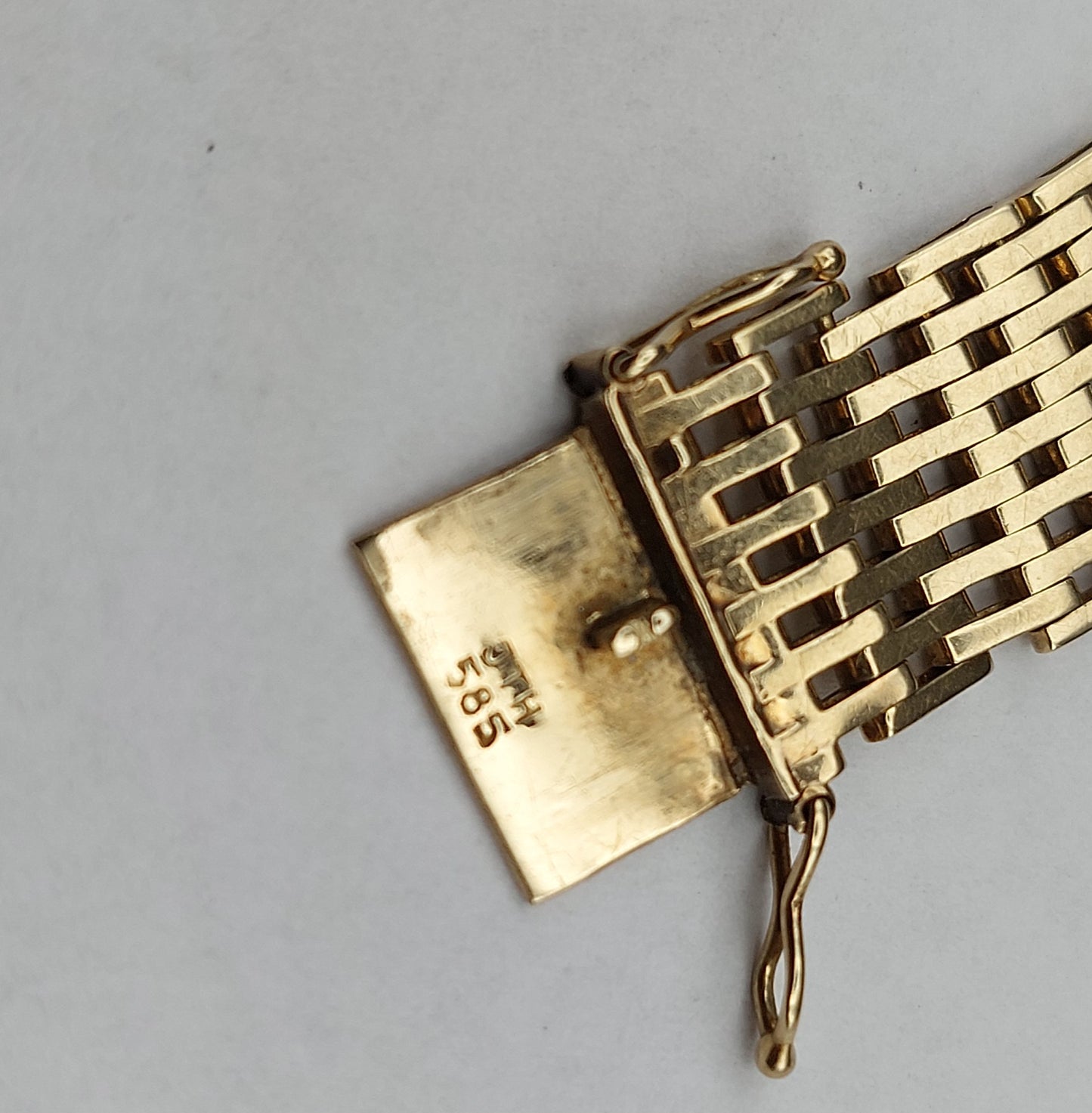 Vintage 14 karat murstens armlænke