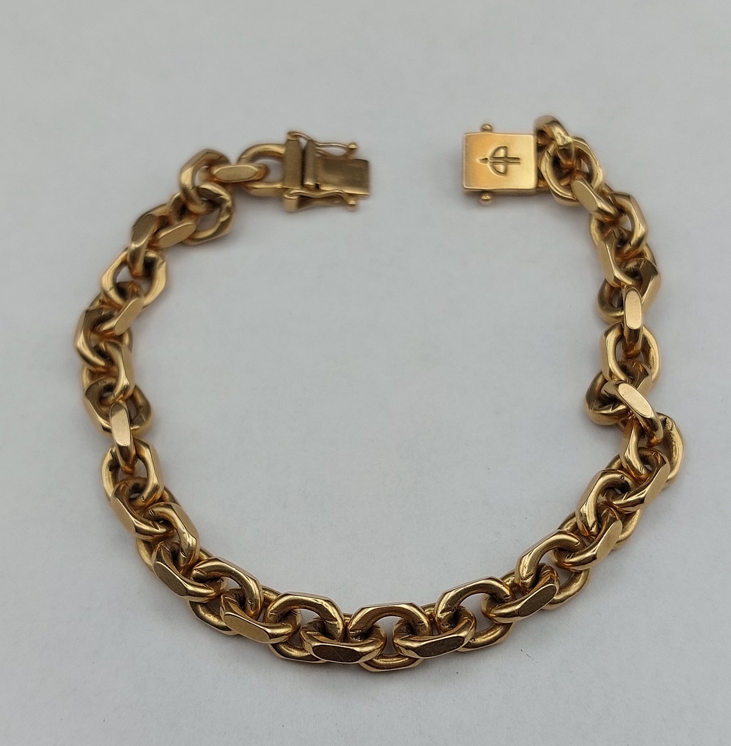 Vintage 18 karat ankerkæde