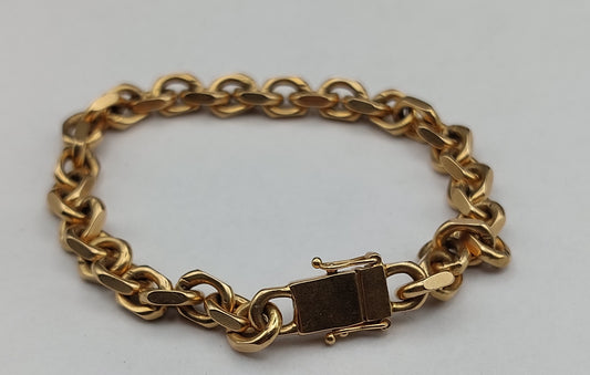 Vintage 18 karat ankerkæde