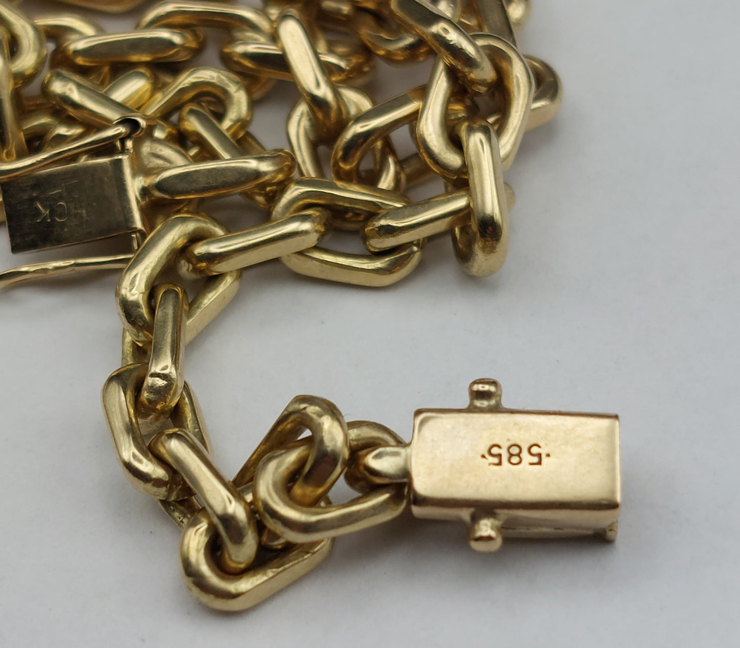 Vintage ankerkæde i 14 karat guld