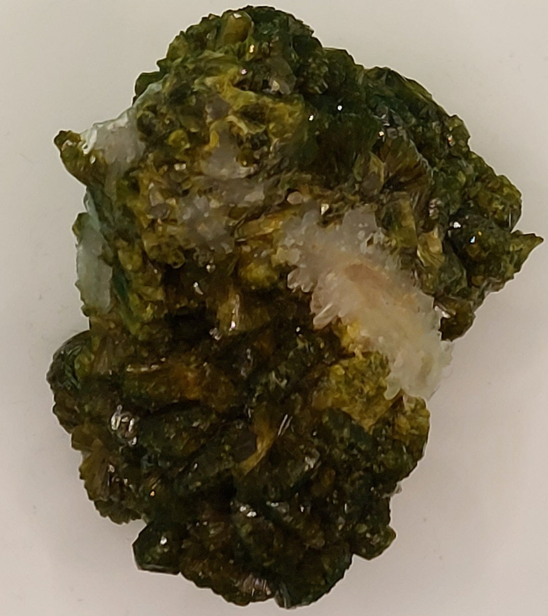 Epidote på kvarts / Epidote on quartz