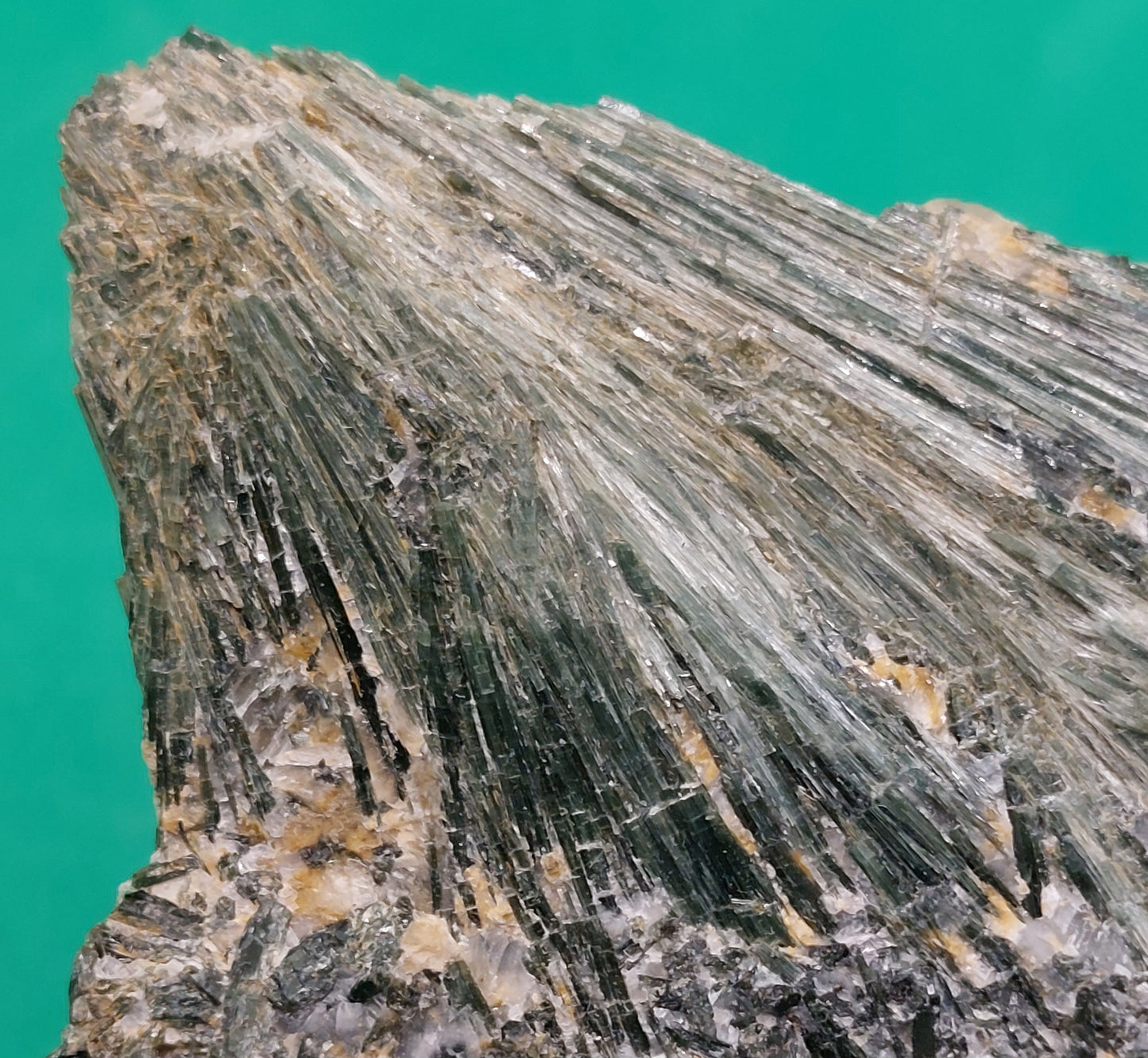Actinolite and Siderite