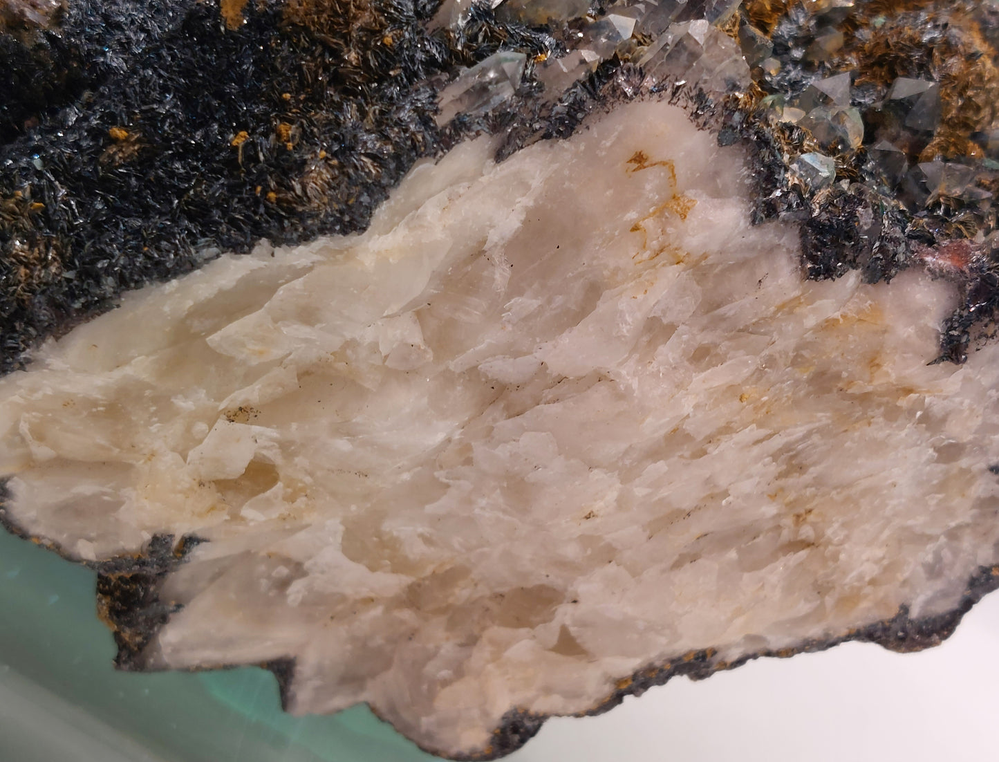 Galenite on Quartz