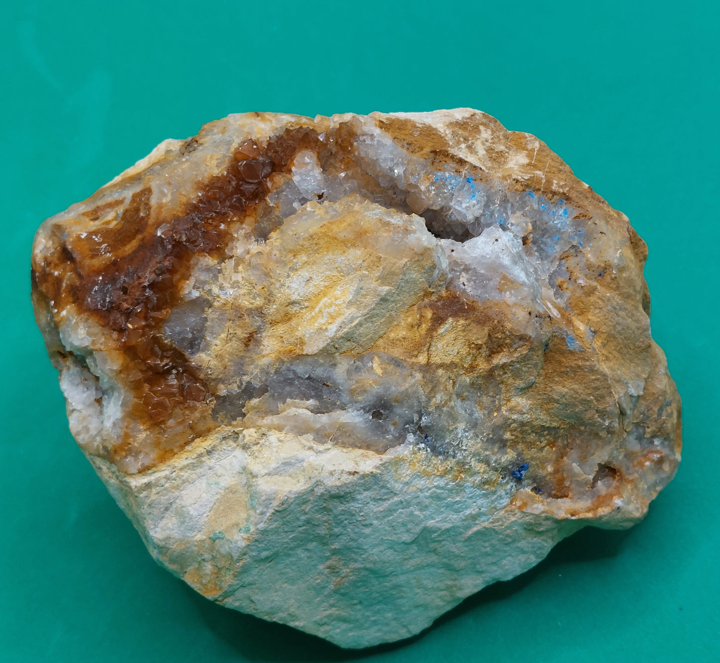 Azurite, Malachite with more on matrix