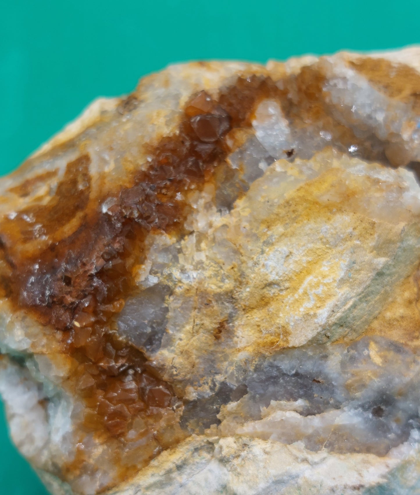 Azurite, Malachite with more on matrix
