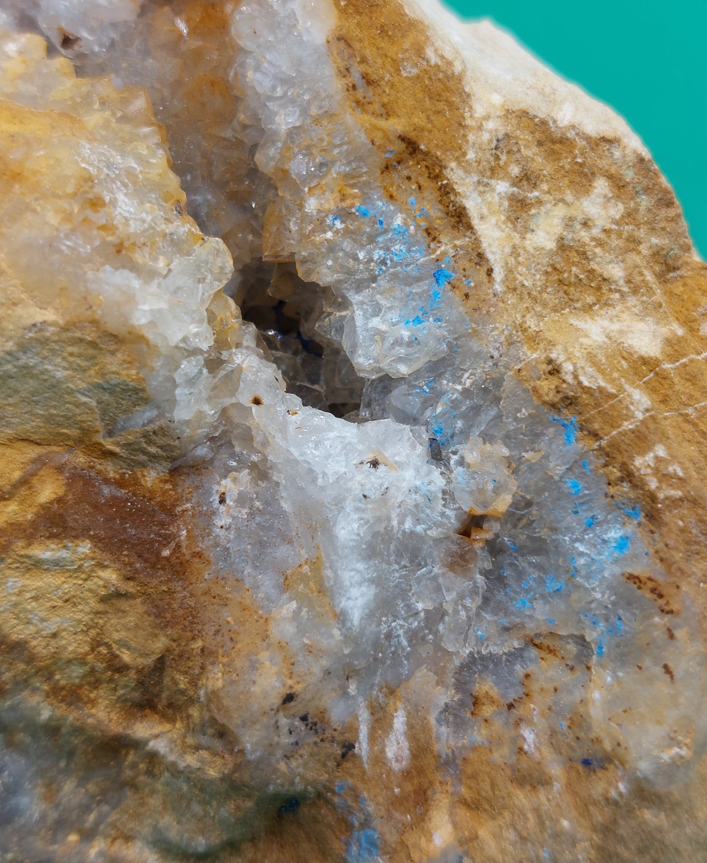 Azurite, Malachite with more on matrix