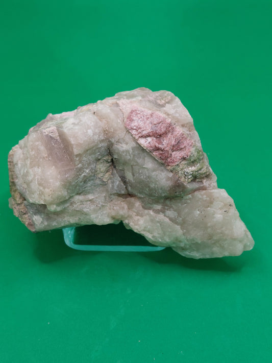 Watermelon Tourmaline in Quartz