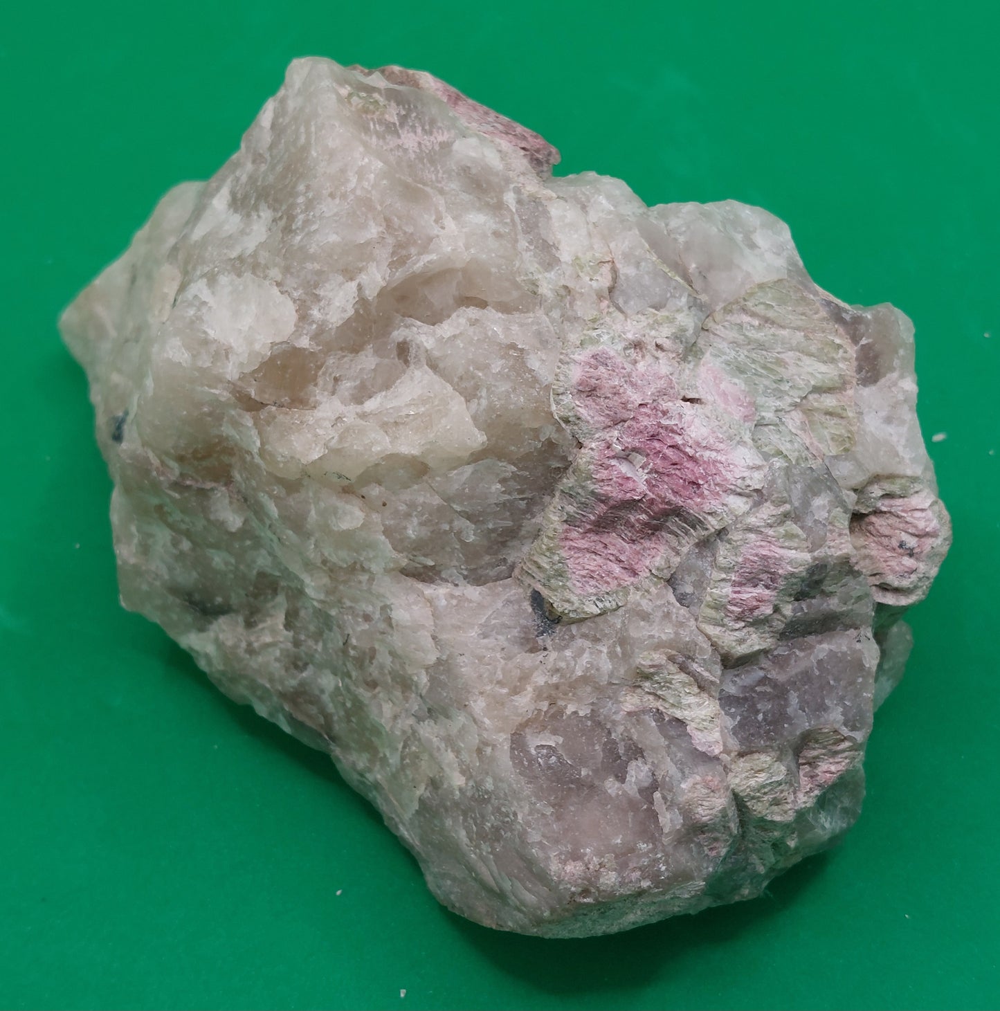Watermelon Tourmaline in Quartz