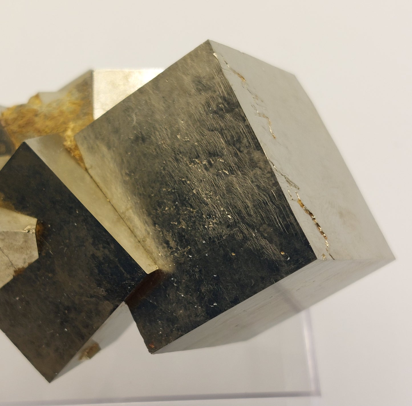 Pyrite specimen cluster