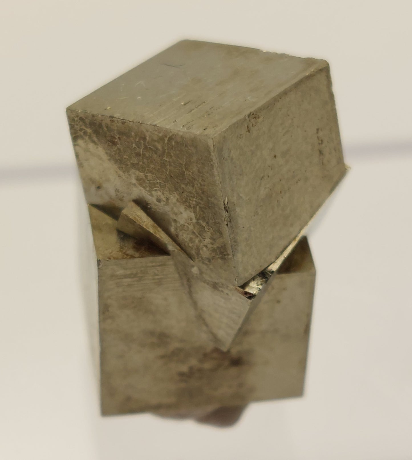 Pyrite specimen thumbnail cluster