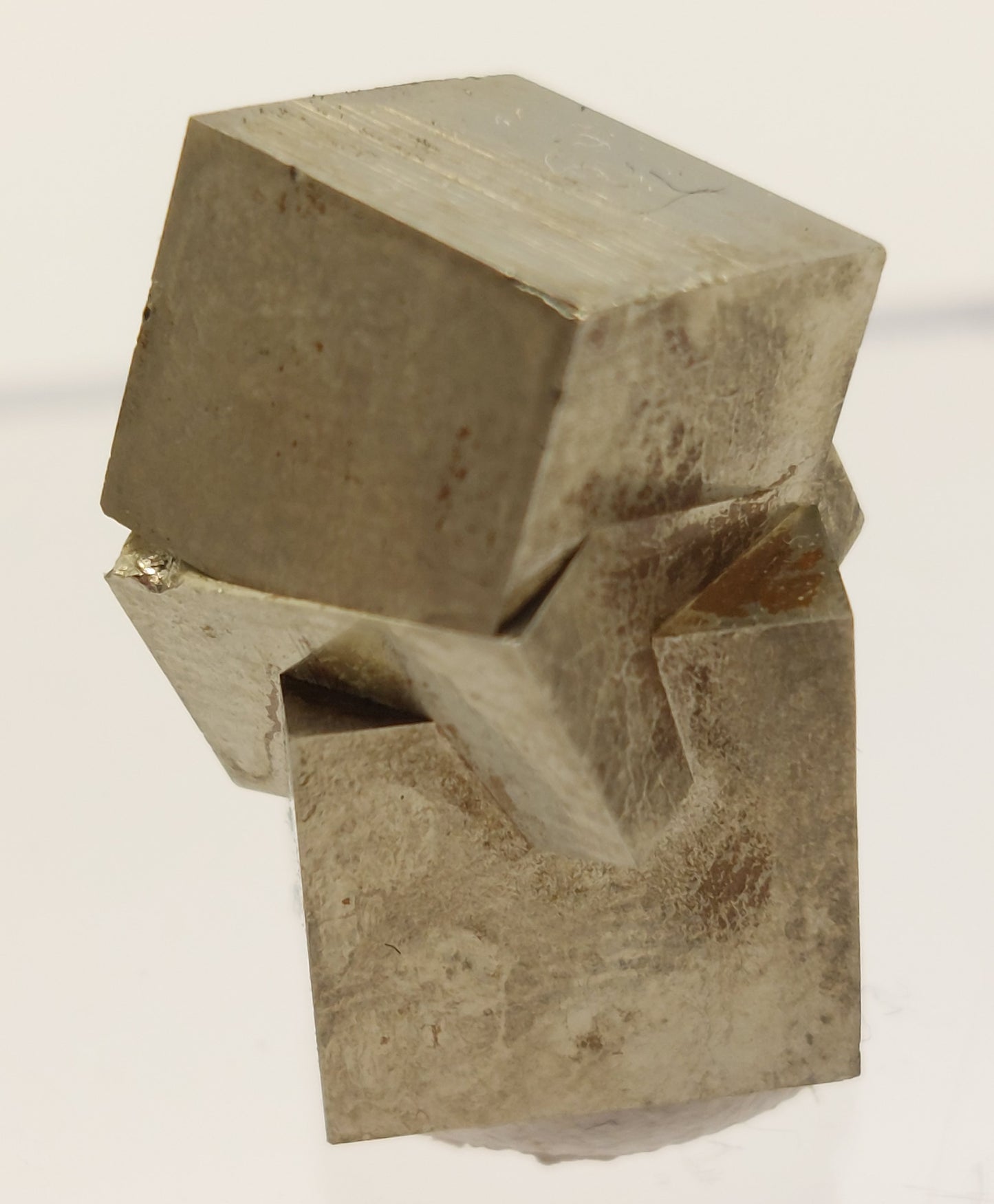 Pyrite specimen thumbnail cluster