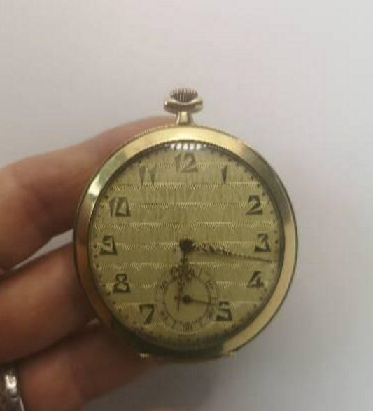 Vintage lommeur, 14 karat