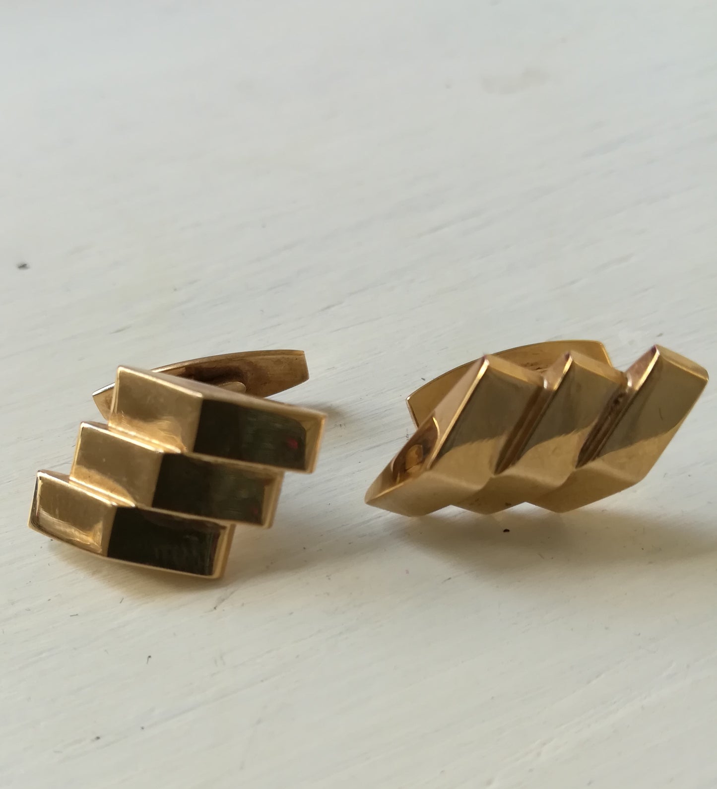 14 karat vintage manchetknapper
