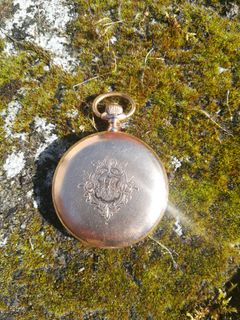 Vintage 14 karat lommeur