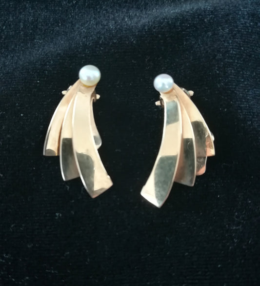 Vintage guldøreclips