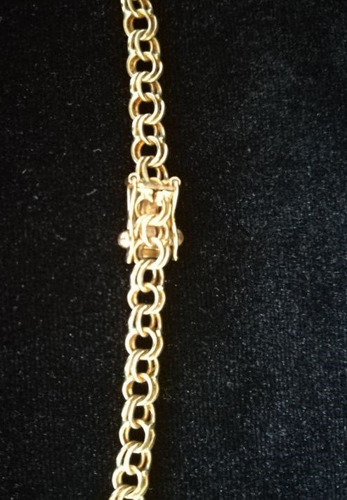 Vintage 8 karat Bismarckhalskæde