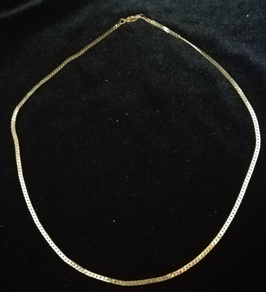 Flot vintage guldhalskæde