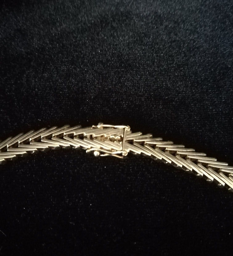 "Geneve"vintage guldhalskæde