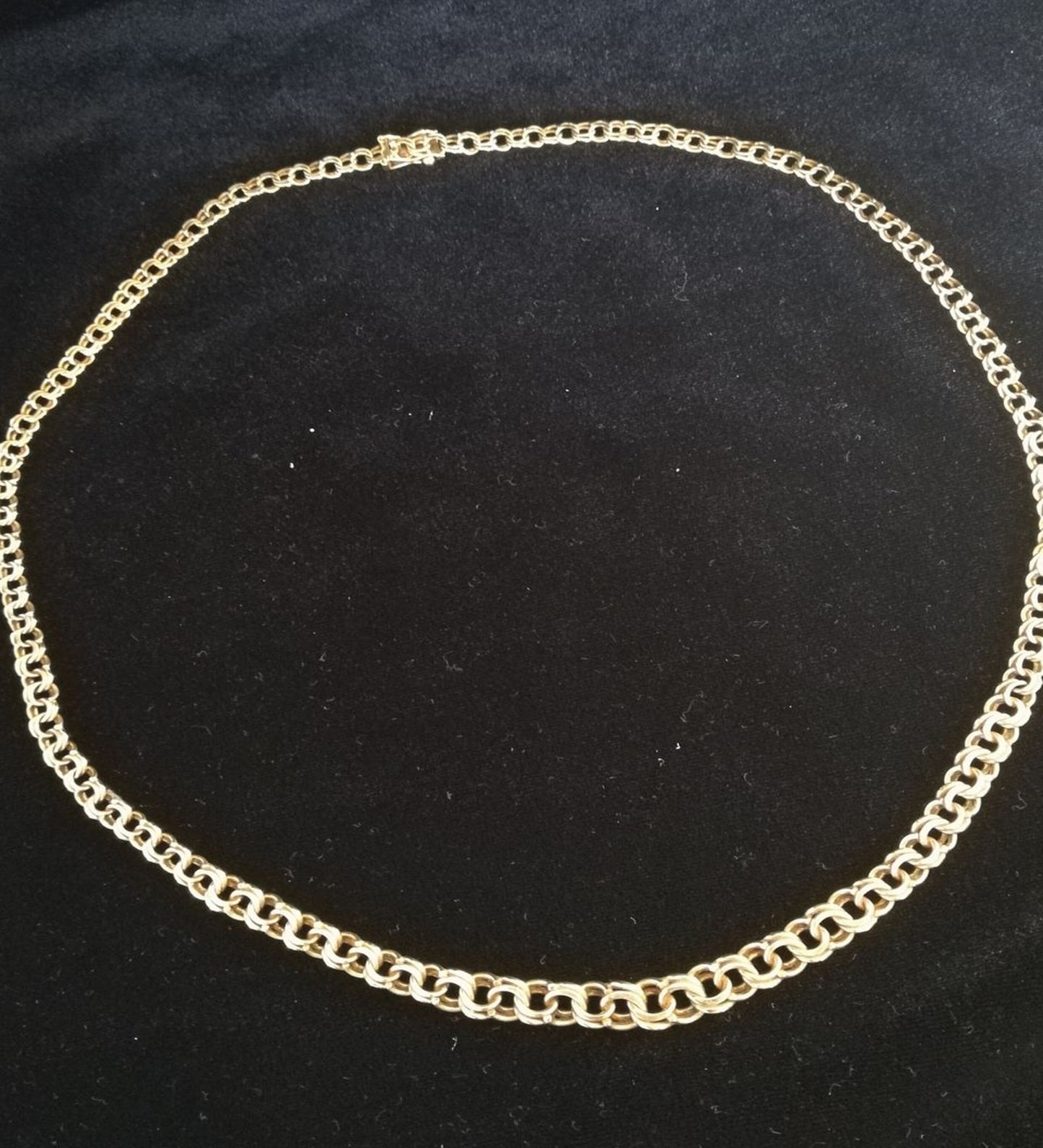 Vintage 8 karat Bismarckhalskæde
