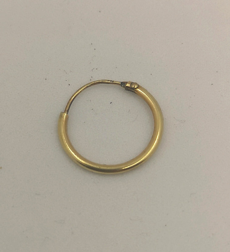 Enkel spinkel guldørering