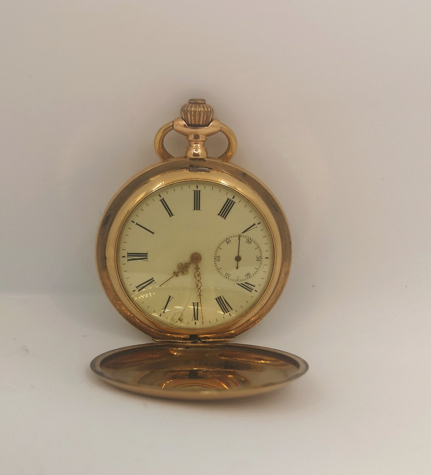 Vintage 14 karat lommeur