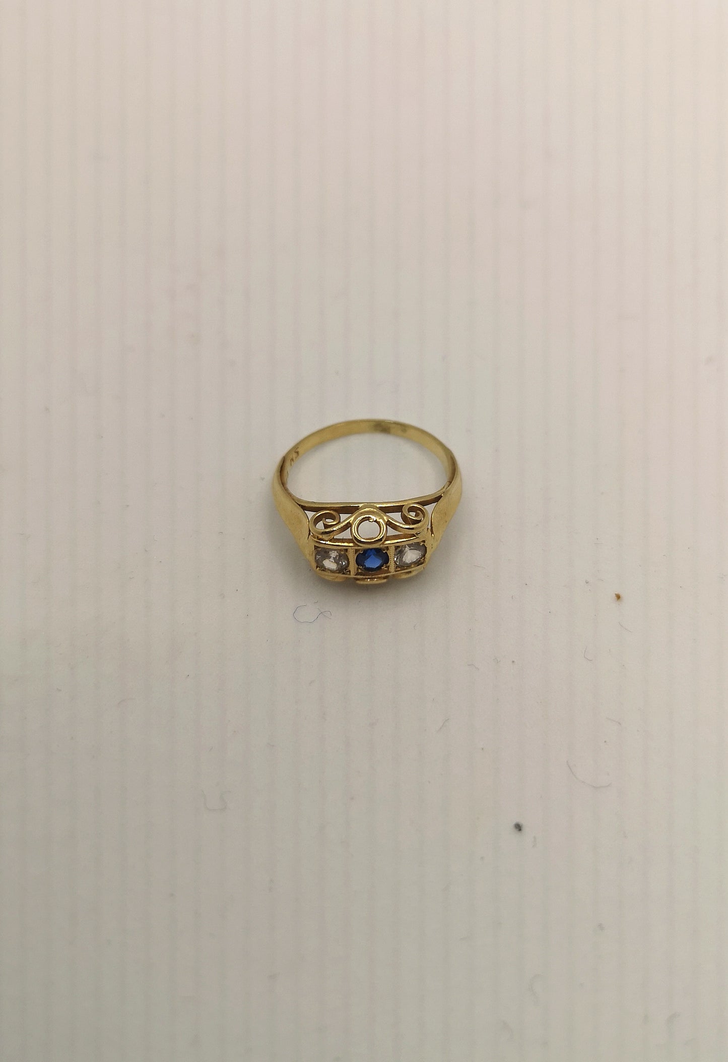 Antik guldring 14 karat