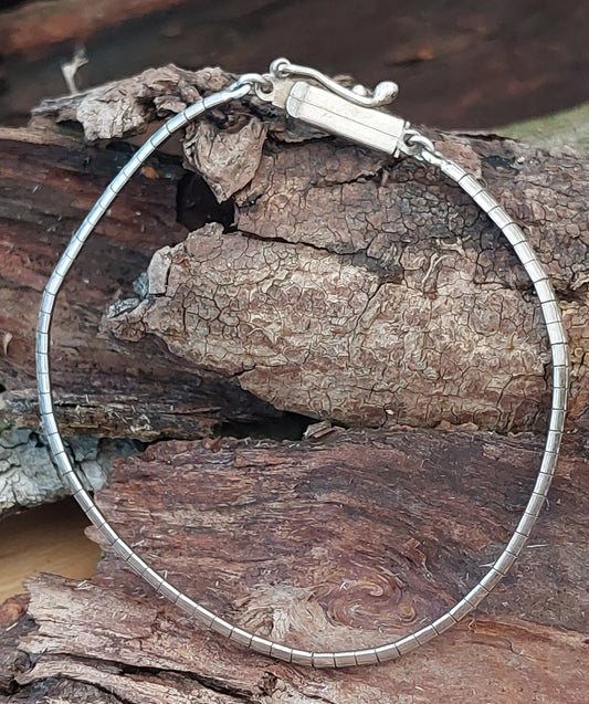 Vintage sterling sølvarmbånd "Omega"