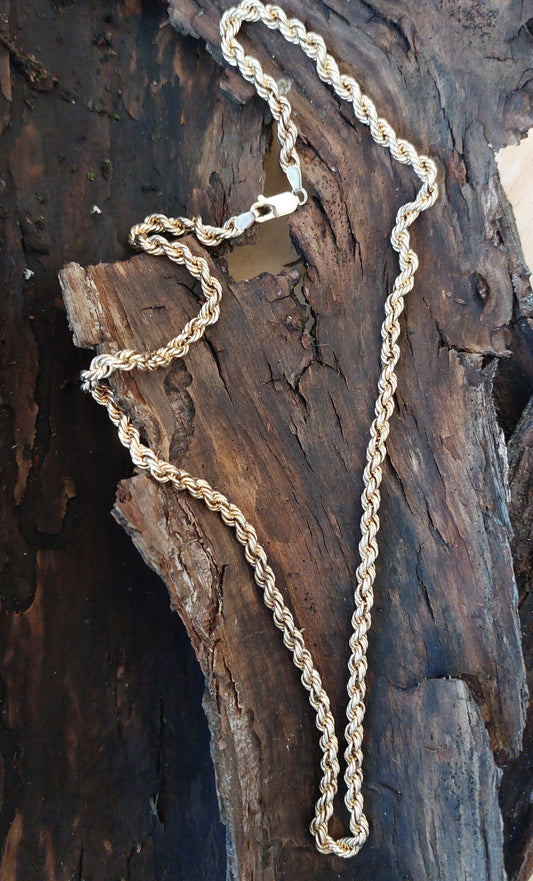 Vintage "Bjørn Borg"- guldkæde