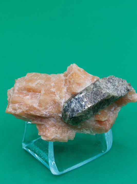 Apatite in Calcite