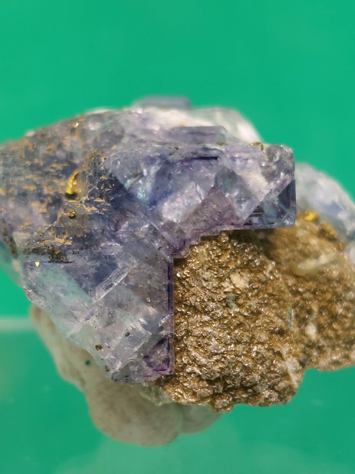 Fluorite, Quartz and Pyrite