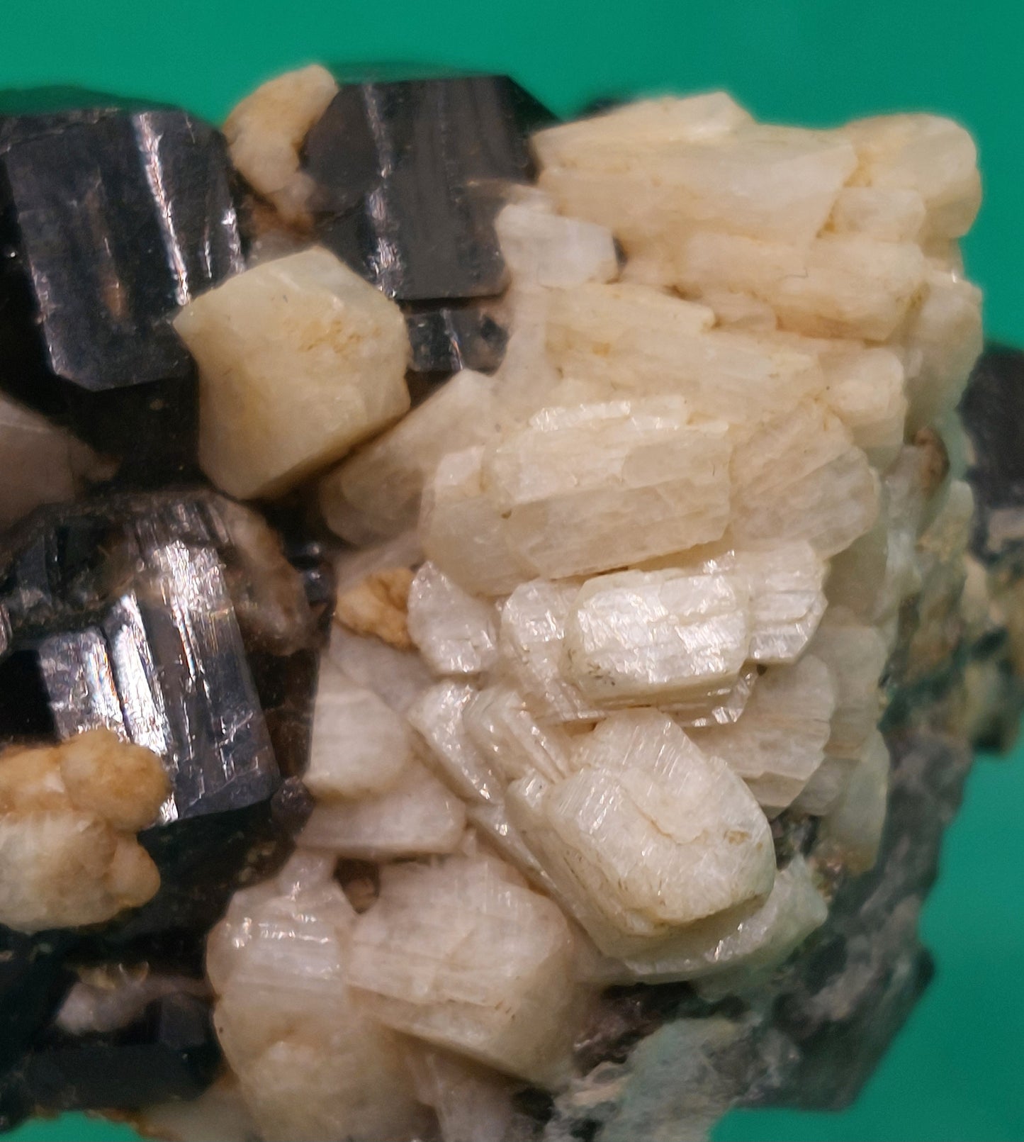 Morion on Quartz