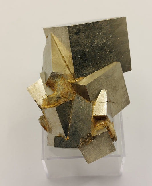 Pyrite specimen cluster