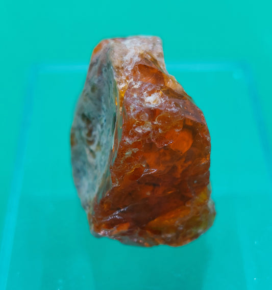 Fire opal in matrix