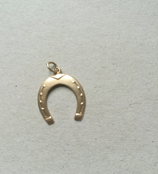 Vintage guldvedhæng / charm