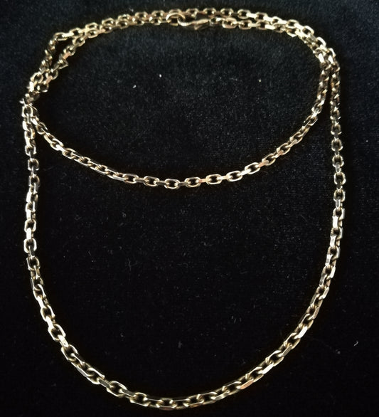 Vintage ankerkæde guld