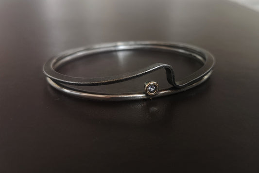 Lækker sølvarmring fra Heiring