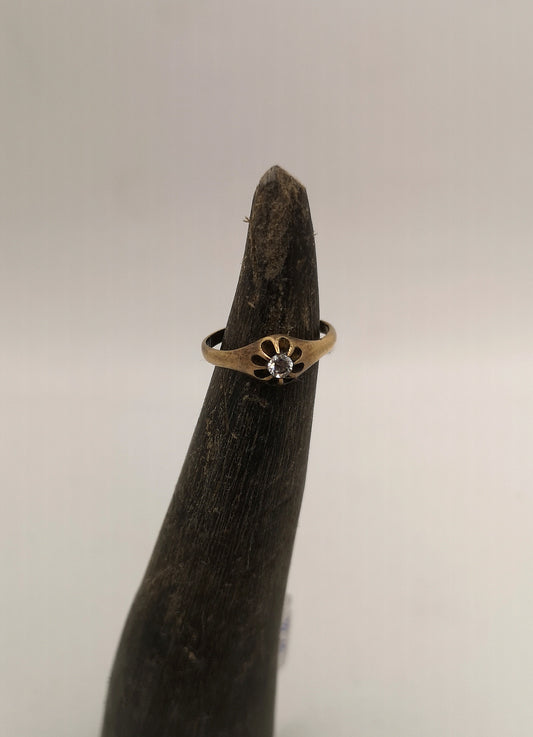 8 karat vintageguldring